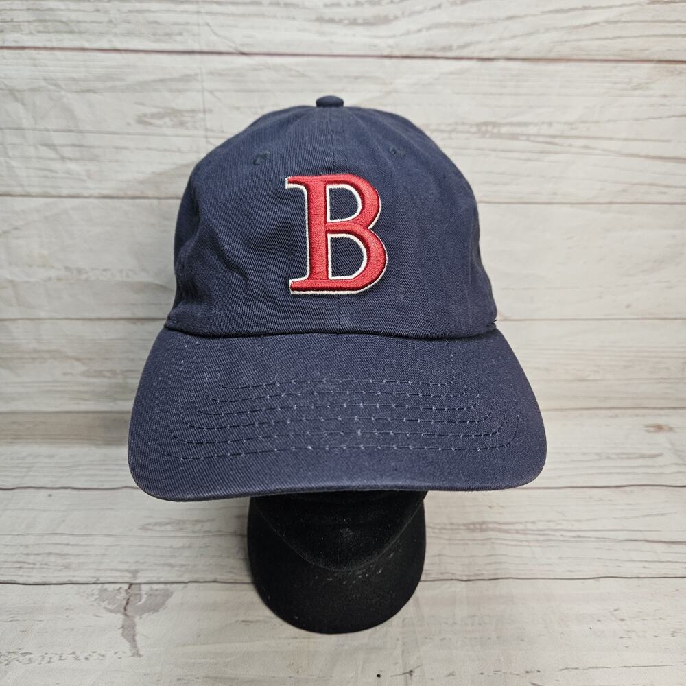 Boston Hat Blue Bay State Apparel Baseball Cap Strapback Dad Hat